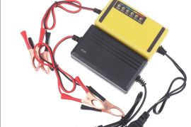 12V 4AH-20AH ავტომობილის აკუმულატორის მინი დამტენი