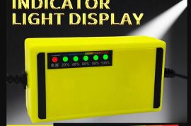 12V 4AH-20AH ავტომობილის აკუმულატორის მინი დამტენი