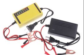 12V 4AH-20AH ავტომობილის აკუმულატორის მინი დამტენი