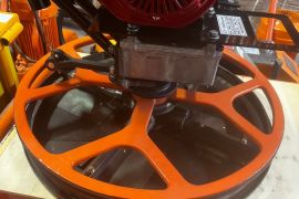 ნედლი ბეტონის საპრიალებელი ვერტალიოტი