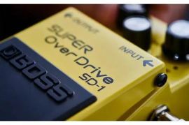 Boss SD-1 Super Overdrive გიტარის ეფექტ-პედალი