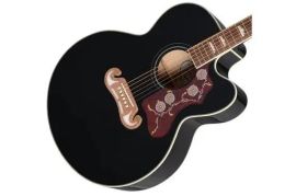 Epiphone J-200 EC Studio Black ელექტრო აკუსტიკური 
