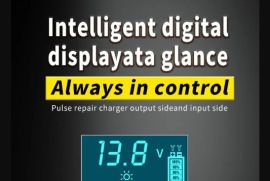 12V 6A ავტომობილის ავტომატური აკუმულატორის ჭკვიანი