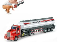 სათამაშოები 15979 ნავთობის გადამზიდი მანქანა ტრაილ