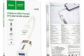 მონაცემთა გადაცემის ადაპტერი hoco UA39 Crystal Lig