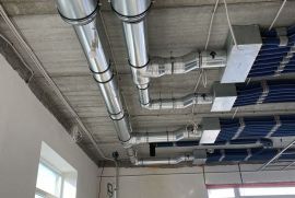 სავენტილაციო სისტემების მონტაჟი დემონტაჟი გაწმენდა