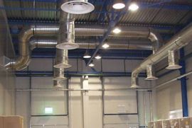 სავენტილაციო სისტემების მონტაჟი დემონტაჟი გაწმენდა