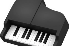 სასაჩუქრე USB ფლეშკა შავი როიალი