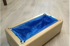 ავტომატური ბახილის ფეხსაცმელზე ამოსაცმელი აპარატი,