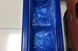 ავტომატური ბახილის ფეხსაცმელზე ამოსაცმელი აპარატი,