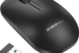 უსადენო მაუსი BOROFONE BG14 Planet 2.4G უნივერსალუ