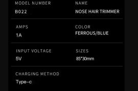 2025 წლის ახალი ელექტრო ცხვირის,  ცხვირის, ყურების