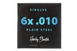 Harley Benton Valuestrings Singles 6x0.10 გიტარის 