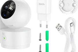 ჭკვიანი Wi-Fi ვიდეო კამერა hoco D8 3MP სახლის