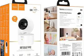 ჭკვიანი Wi-Fi ვიდეო კამერა hoco D8 3MP სახლის