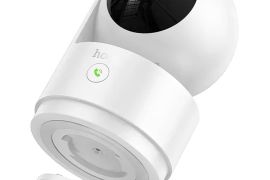 ჭკვიანი Wi-Fi ვიდეო კამერა hoco D8 3MP სახლის