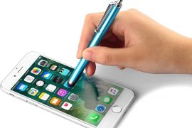 ალუმინის სტილუსი სენსორული ეკრანებისთვის სხვადასხვ