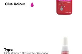 50 მლ Threadlocker სწრაფად გაშრობადი ხრახნის დამჭე