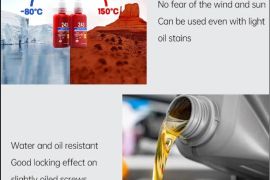 50 მლ Threadlocker სწრაფად გაშრობადი ხრახნის დამჭე