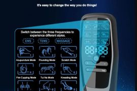 EMS Eletric  კუნთების სტიმულატორი USB ფიზიოთერაპიი