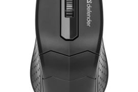 სადენიანი ოპტიკური მაუსი defender Hit MB-530 შავი 