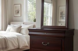 კომოდი სარკით