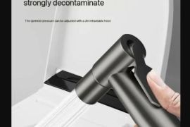 ხელის ტუალეტის ბიდე, ონკანის შესასხურებელი, უჟანგა