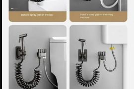 ხელის ტუალეტის ბიდე, ონკანის შესასხურებელი, უჟანგა