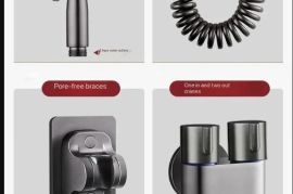 ხელის ტუალეტის ბიდე, ონკანის შესასხურებელი, უჟანგა