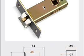 უჟანგავი ფოლადის აბაზანის კარის საკეტი საძინებლის 