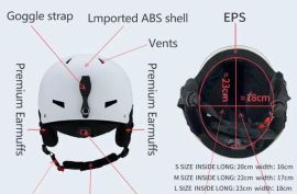 სათხილამურო, სნოუბორდის ჩაფხუტი, ზამთრის თერმული დ