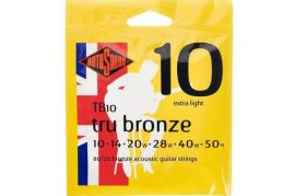 Rotosound Tru Bronze TB10 აკუსტიკური გიტარის სიმებ