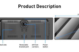 იყიდება ახალი, XGODY ფირმის 11.3 ინჩიანი, 4k ვიდეო