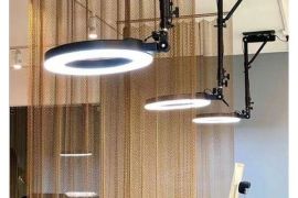 კედლის makeup სანათი რინგი