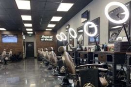 კედლის makeup სანათი რინგი