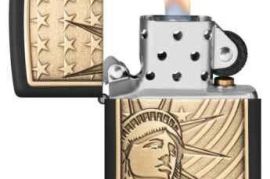 48921 - Liberty and Flag emblem 