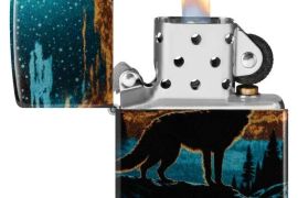 46252 - Wolf in Moon Design 