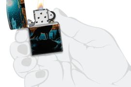 46252 - Wolf in Moon Design 