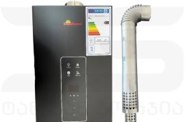 ორკამერიანი გაზის წყლის გამაცხელებელი საკვამურით S