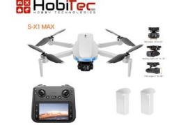 S-X1 MAX GPS Drone 4K ESC 3 Axis Gimbal 5km 2x Bat