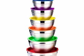 ✅️ უჟანგავი ფოლადის სასალათე ჯამები ბოსტნეულის და 