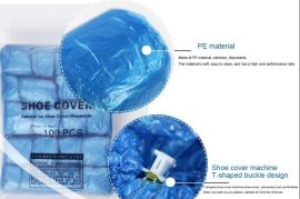 ავტომატური ფეხსაცმლის ერთჯერადი ბახილები  100 ცალი