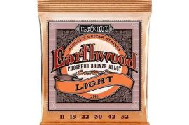 Ernie Ball 2148 Earthwood Light აკუსტიკური გიტარის