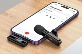 უსადენო Lightning მიკროფონი "პეტლიჩკა" hoco L20 Fa