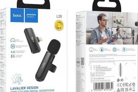 უსადენო Lightning მიკროფონი "პეტლიჩკა" hoco L20 Fa