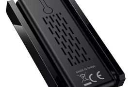 ორარხიანი USB Wi-Fi ადაპტერი hoco HI34 600Mbps გარ