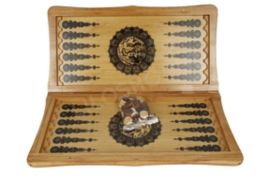 ნარდი დიდი ზომის , მასიური. ხის. ზომა 65/65სმ