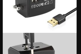 საერთაშორისო უნივერსალური 100-250V შტეფსელის ადაპტ