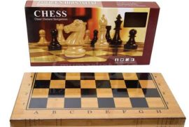 ხის ჭადრაკი, შადი, ნარდი 30/30სმ