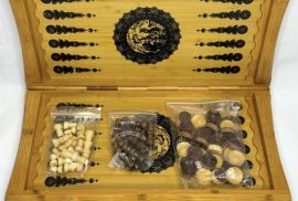 ნარდი , მასიური ხის. ზომა :65/65სმ